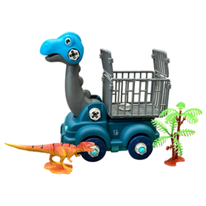 STEAM Take Apart Dino Toy Trucks with Spanner & Screwdriver for Boys Girls - Image 5