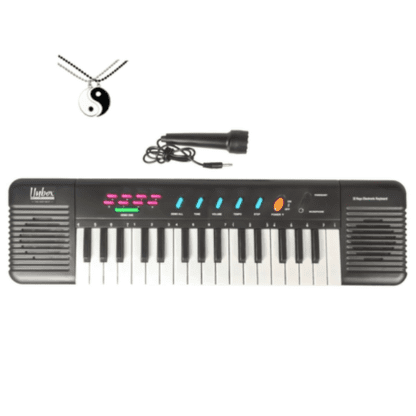 Kids 32 Keys Electronic Piano Keyboard with Microphone - Interactive Music Toy for Children