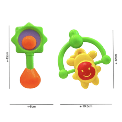 Babies Teethers & Rattles 0-6 Months - Newborn Infant Baby Teething Toys - Image 6