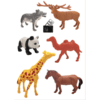 Realistic Animals Figures Toys - Safari Wilf Zoo Domestic Plastic Figurines - 6 Piece - Image 6