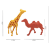 Realistic Animals Figures Toys - Safari Wilf Zoo Domestic Plastic Figurines - 6 Piece - Image 3