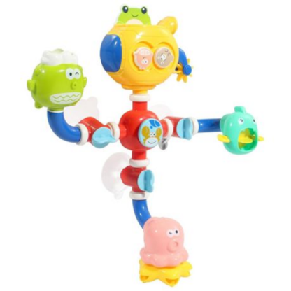 Ocean Adventure Ocean Plumbing Bath Toy - Educational bath toy for toddlers