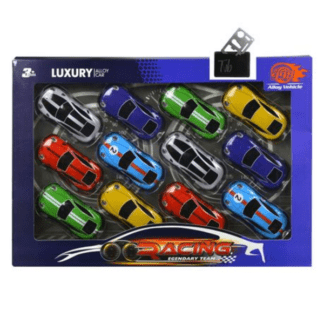 Colorful die-cast model toy cars for boys and girls, suitable for children and adults, enhancing creativity and fine motor skills.