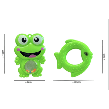 Babies Teethers & Rattles 0-6 Months - Newborn Infant Baby Teething Toys - Image 5