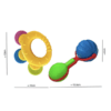 Babies Teethers & Rattles 0-6 Months - Newborn Infant Baby Teething Toys - Image 2