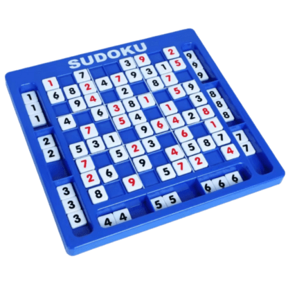 Plastic Sudoku Board for Adults & Kids - 81 Grid Number's - 120 Game Modes