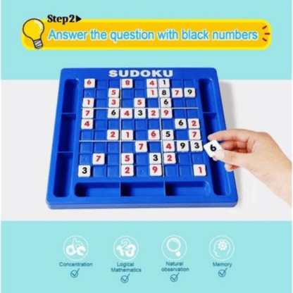 Plastic Sudoku Board for Adults & Kids - 81 Grid Number's - 120 Game Modes - Image 10