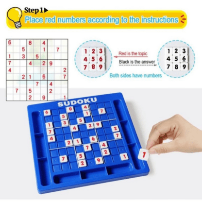 Plastic Sudoku Board for Adults & Kids - 81 Grid Number's - 120 Game Modes - Image 6