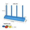 Magnetic Match Rings, Magnet Matching Game STEM Learning Toy for Kids - Image 3