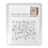 Set of 3 - Face Gem Stickers Color Rhinestones - Hearts, Diamonds, & Stars - Image 3