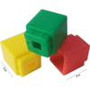 Early Math Skills Learning - Linking Counting Math Cubes Block Set - Age 5+ - Image 2