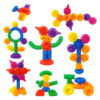 90 Piece Connector Blocks Colorful Building Interlocking Set Toys for Kids - Image 3