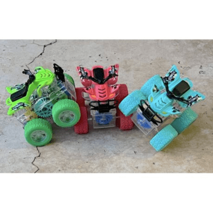 Kids Pull Back & Go Inertia Quad Bike Offroad Scooters - Indoor Outdoor Fun - Image 5