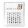 Set of 3 - Face Gem Stickers Color Rhinestones - Hearts, Diamonds, & Stars - Image 4