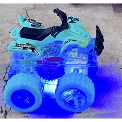 Kids Pull Back & Go Inertia Quad Bike Offroad Scooters - Indoor Outdoor Fun - Image 6
