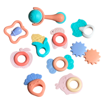 Teething in Style Infant Teether Set
