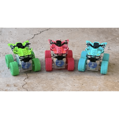 Kids Pull Back & Go Inertia Quad Bike Offroad Scooters - Indoor Outdoor Fun - Image 3