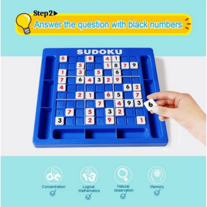 Plastic Sudoku Board for Adults & Kids - 81 Grid Number's - 120 Game Modes - Image 7