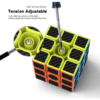 Tvb 3x3x3 Smooth Carbon Fiber Paterned Magic Puzzle - Non-Pro - Speed Cube - Image 3