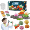 Fun STEM deluxe Dinosaur Crystal Growing Kit Set . Play Science for Ages 8+ - Image 3
