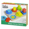 Unbox - Baby/Kids Wooden Colorful Shape Sorter Board & Blocks - Image 4