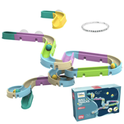 Fun Interactive Bath time Water Ball Track Ball Toy Game for Kids Ages 3+