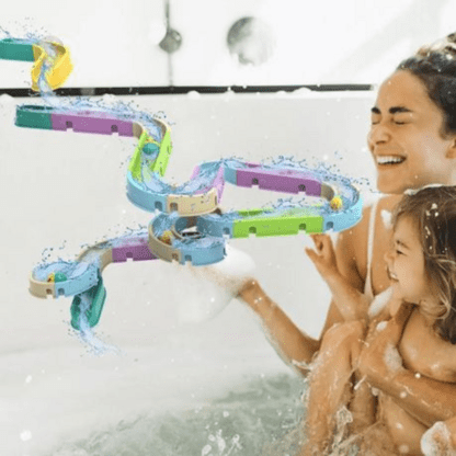 Fun Interactive Bath time Water Ball Track Ball Toy Game for Kids Ages 3+ - Image 5