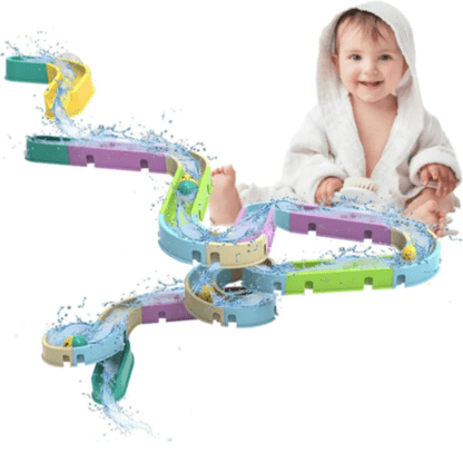 Fun Interactive Bath time Water Ball Track Ball Toy Game for Kids Ages 3+ - Image 6