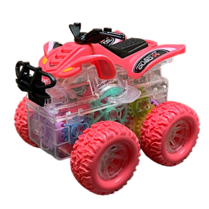 Kids Pull Back & Go Inertia Quad Bike Offroad Scooters - Indoor Outdoor Fun - Image 10