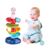 5 Layer Ball Drop and Roll Swirling Tower for Baby and Toddler Development - Image 2