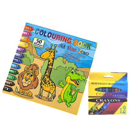 Jerry 'At the Zoo' Colour by Number Fun – Educational and Interactive Colouring Book for Kids