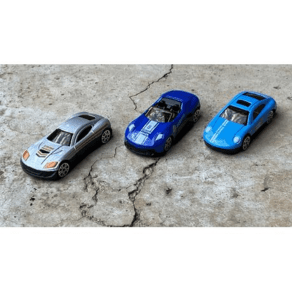 Die-Cast Mini Motor Mania 6-Pack of Speed Demons for Indoor and Outdoor Fun