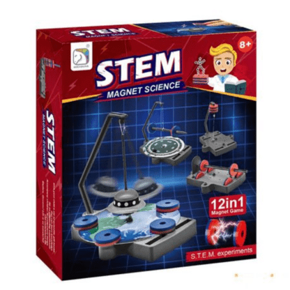 STEM Magnetic Science Kit for kids with hands-on learning and magnetism experiments