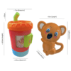 Shake, Rattle, Roll, Toot & Giggle with Our 4 Piece Toy Rattle Set! Girls Boys - Image 2