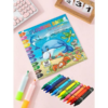 Ditch Bulky colouring Books with our "Ocean World" Colour by Number Fun! - Image 2
