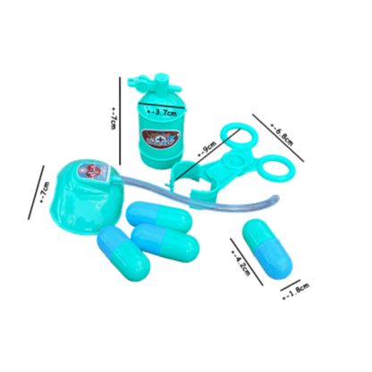 Kids 14 Piece Dr Medical Doctor Play Set for Children Ages 3+ Boys & Girls - Image 3