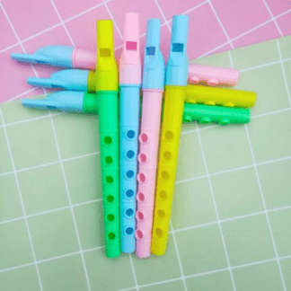 Pastel Party Toy Flute Pack for Kids - Educational and Fun Musical Instruments