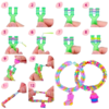Become a Band-tastic Braider: 3-Tier Loom Rainbow Rubber Band Jewellery Kit - Image 14