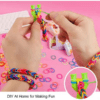 Become a Band-tastic Braider: 3-Tier Loom Rainbow Rubber Band Jewellery Kit - Image 12