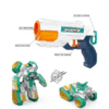 2 Mode Water and Foam Ball Shooting Gun & Robot Transforming Car - Image 4