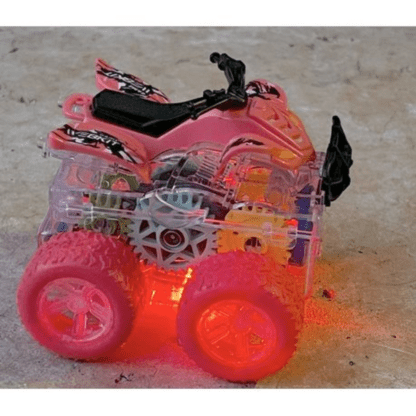 Kids Pull Back & Go Inertia Quad Bike Offroad Scooters - Indoor Outdoor Fun - Image 13