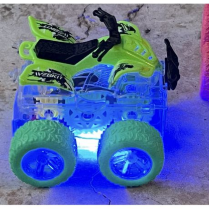 Kids Pull Back & Go Inertia Quad Bike Offroad Scooters - Indoor Outdoor Fun - Image 9