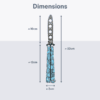 TVB Master The Art: Blunt Butterfly Trainer Knife - Image 13
