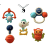 Infant & Baby Toy Rattle Set for Teething Babies - Boys Girls - 0-6 Months