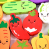 Unbox - Kids Wooden Toy Colorful Vegetables Balancing, Stacking & Beading - Image 3