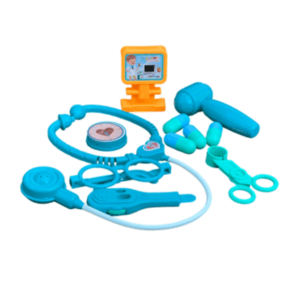 Kids 14 Piece Dr Medical Doctor Play Set for Children Ages 3+ Boys & Girls - Image 2