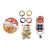Infant & Baby Toy Rattle Set for Teething Babies - Boys Girls - 0-6 Months - Image 5