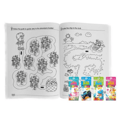 Fun & Learning Combined: Mazes and Colours for Little Geniuses - Image 2