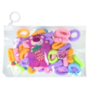 Set of 2 - Colorful Vibrant Hair Tie Bands Packs - Image 3