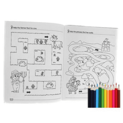 Fun & Learning Combined: Mazes and Colours for Little Geniuses - Image 6